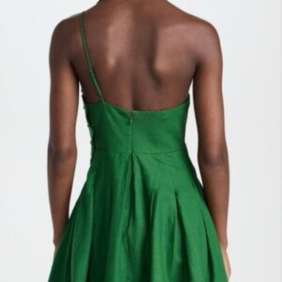 FARM Rio Elegant Green One-Shoulder Dress - Picture 2 of 9